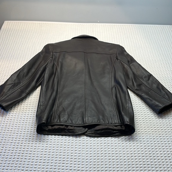 Alfani Women’s Leather Jacket Size L                3/4 Sleeves - Picture 5 of 11